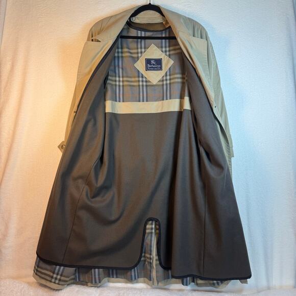 Burberrys Prorsum Collection Trench Coat w/Zip In Wool Insert Women’s Size 10P - Picture 5 of 16